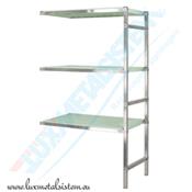 Rayonnage Inox - Elém. Suivant PP Vert