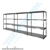 Rayonnage Inox Tablettes - 3 éléments
