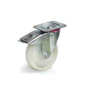 Roue pivotante avec freins 125 x 38 mm