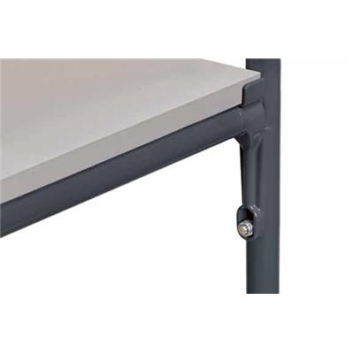 Paire de barres transversales pour chariot haut à plateaux 1200 x 800 mm