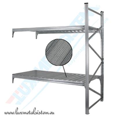 RAYONNAGE Mi-Lourd - Tablettes perforées 50 %