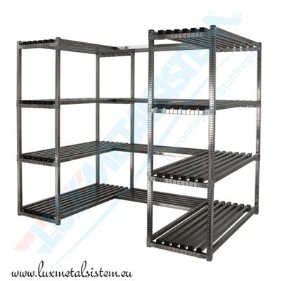 Rayonnage Clayettes Inox "U"