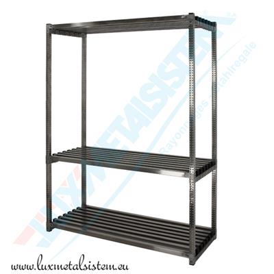 Rayonnage Inox - Elém. Départ Clayettes