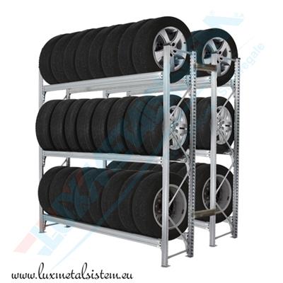 Rayonnage Pneus Double-Face - Elément Suivant UNISHELF