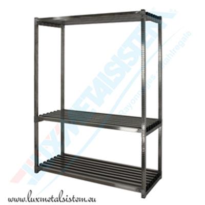 Rayonnage Inox - Elém. Départ Clayettes
