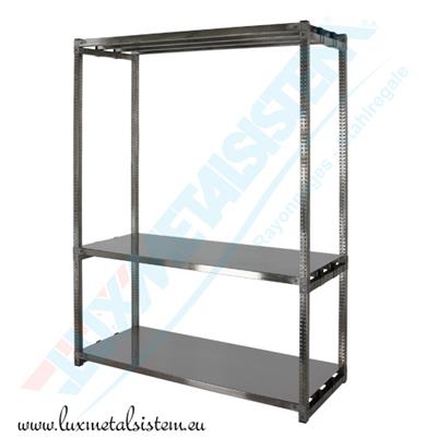 Rayonnage Inox - Elém. Départ Tablettes