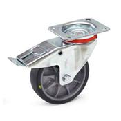 Roue pivotante avec frein 160 x 40 mm