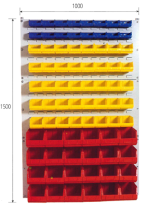 Panneau métallique pour bacs à bec