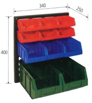 Panneau PVC pour bacs à bec