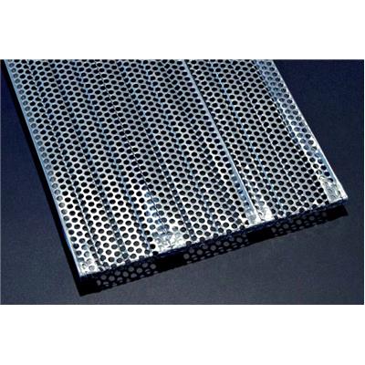 Tablette acier galvanisé perforation à 50 %