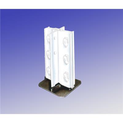 Pied plastique double montants