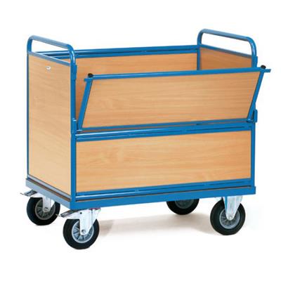 Chariot caisse bois 2873