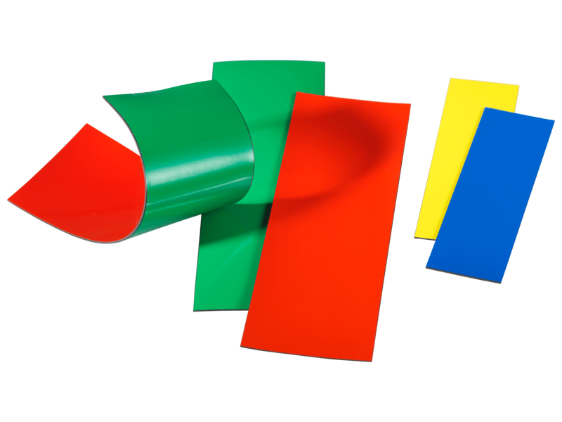 Plaquette magnétique double face