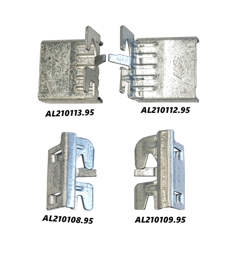 Pièces d'angle pour rayonnage S123