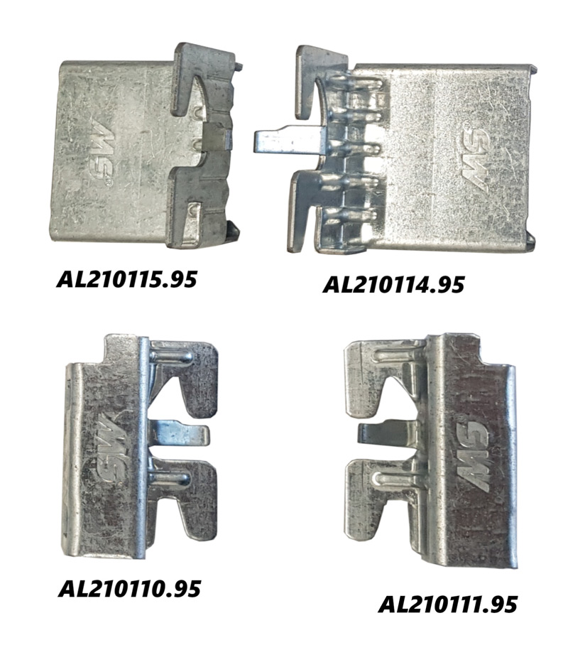 Pièces d'angle pour rayonnage Unirack