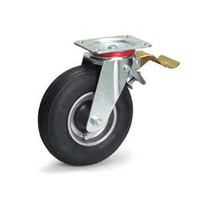 Roue pivotante avec frein 220 x 70 mm