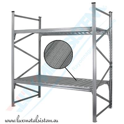 Mittelschwer Regal UNISHELF - fachböden - glocht 50 %