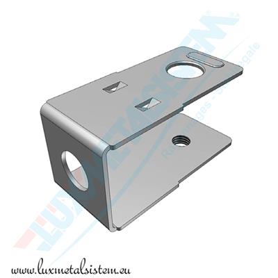 ETRIER INOX +CROCH.ANTER.TROU