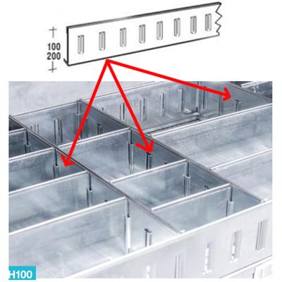 Verticales Trennelement H. 10 cm und H. 20 cm