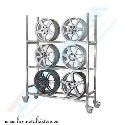 Chariot jante INOX